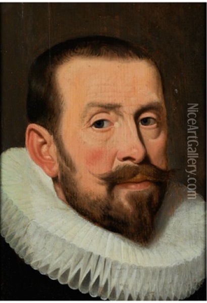 Portrait Henry Vi Oil Painting - Willem Key