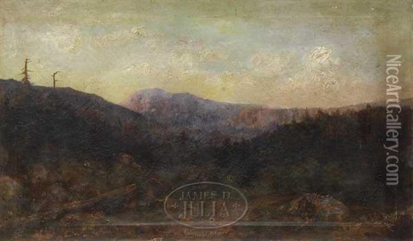 Horseshoe Park, Stage, Colorado Oil Painting - Charles Partridge Adams