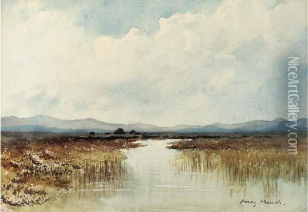 The Clady River Oil Painting - William Percy French