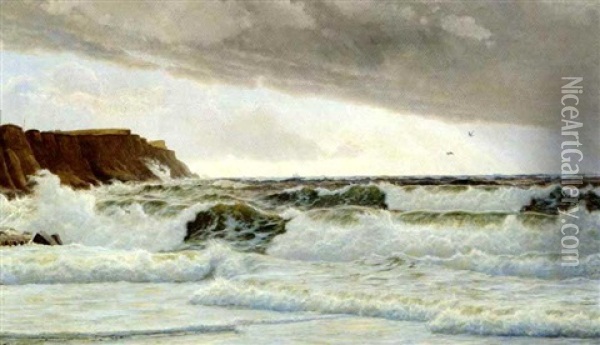 An Der Westkuste Jutlands Oil Painting - Christian Blache
