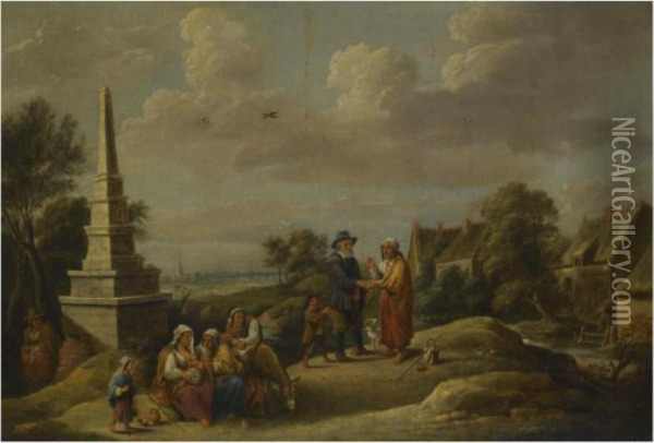 The Fortune Teller Oil Painting - David The Younger Teniers