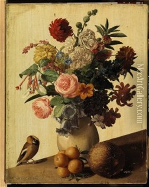 Natura Morta Oil Painting - Leopold von Stoll