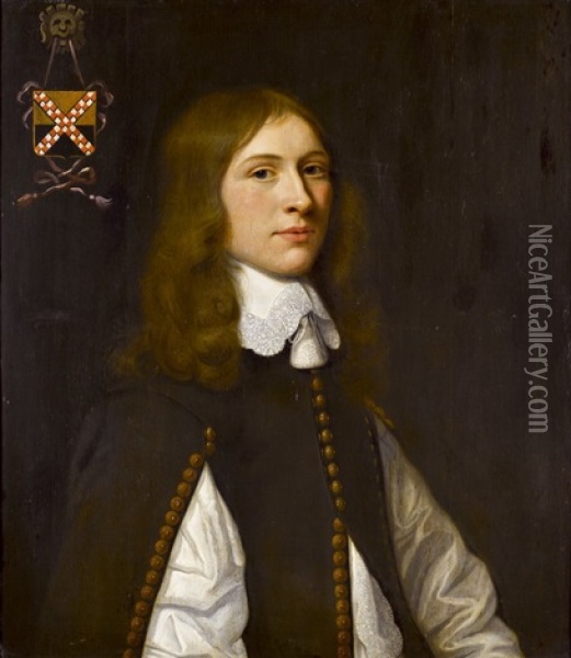 Bildnis Des Jacob Van Der Dussen Oil Painting - Jacob Willemsz Delff the Younger