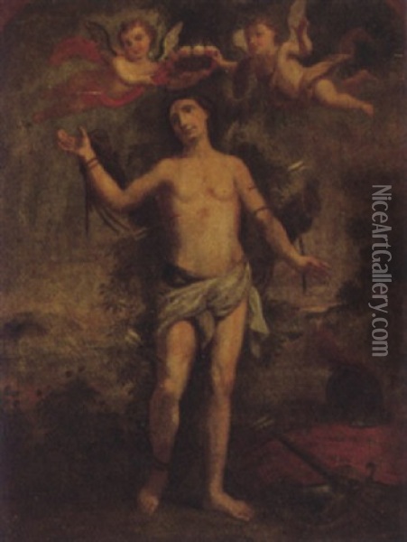 Saint Sebastian Oil Painting - Jan Thomas Van Yperen
