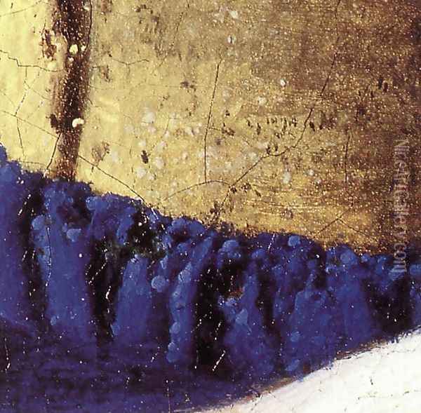 The Milkmaid [detail: 5] Oil Painting - Jan Vermeer Van Delft