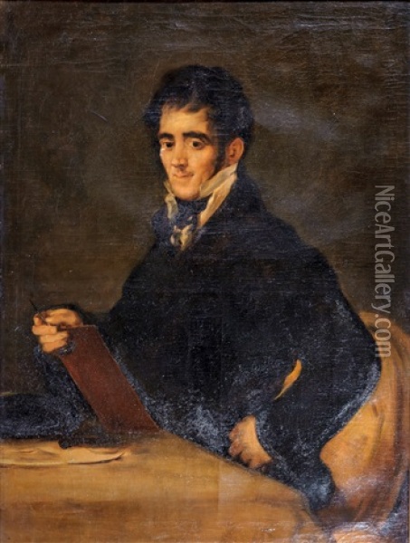 Say Grace, Dolly Oil Painting - Francisco Goya