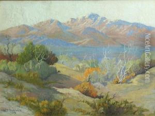 Desert Landscape Oil Painting - Joseph Mallord William Turner