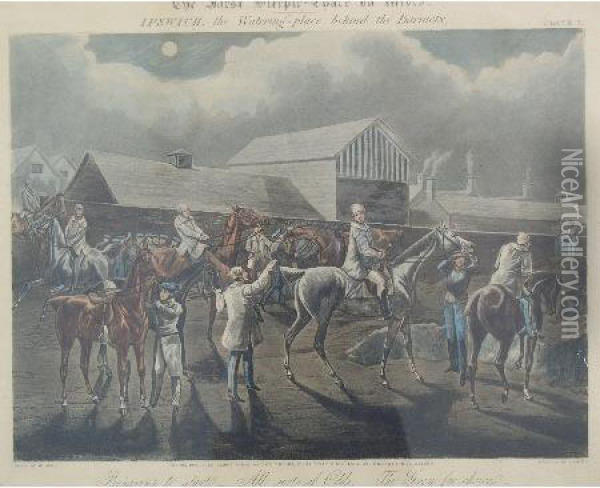 The First Steeple Chase On Record Oil Painting - Henry Thomas Alken