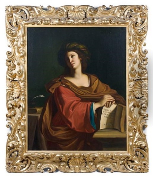 La Sybille Samienne Oil Painting -  Guercino