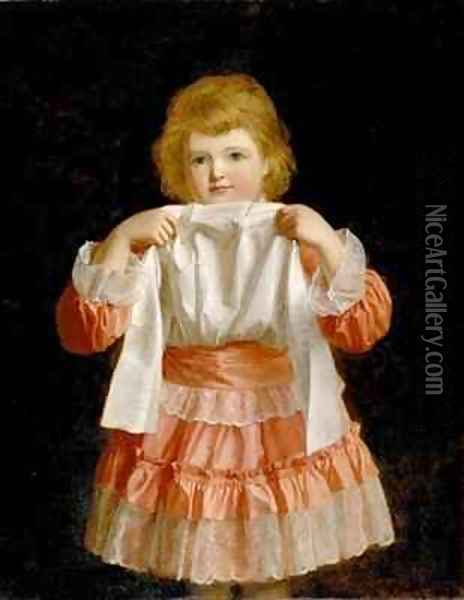 The New Frock Oil Painting - William Powell Frith