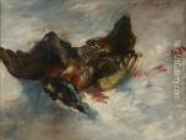 Bagged Duck Oil Painting - John Singer Sargent