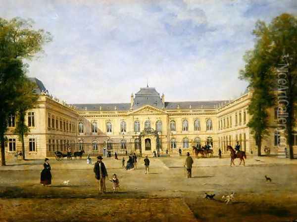 The Prefecture of Versailles Oil Painting - Jules Charles Rozier