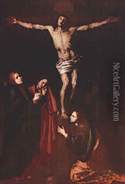 Crucifixion Oil Painting - Jusepe de Ribera