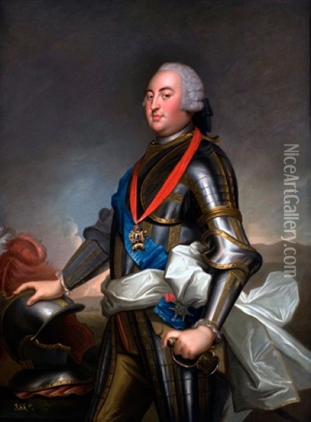 Bildnis Des Herzog Louis Philippe Von Orleans (12.5.1725 - 18.11.1785) Oil Painting - Jean Marc Nattier