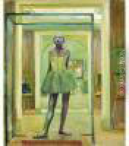 La Petite Danseuse De Degas Oil Painting - Paule Gobillard