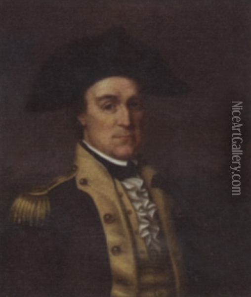 Portrait Of General Elijah Clarke Oil Painting - Rembrandt Peale