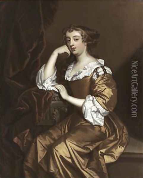 Portrait of Elizabeth Wriothesley 1668 Oil Painting - Sir Peter Lely