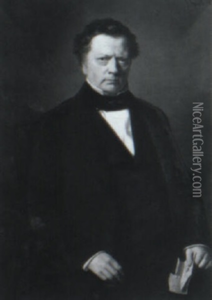 Portrait Of Richard Smith Oil Painting - Jacob Spoel