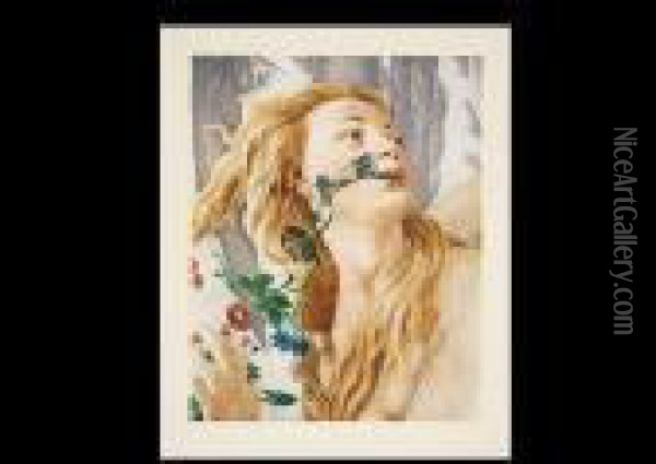 Cloris (a Part Of Printemps) Oil Painting - Sandro Botticelli