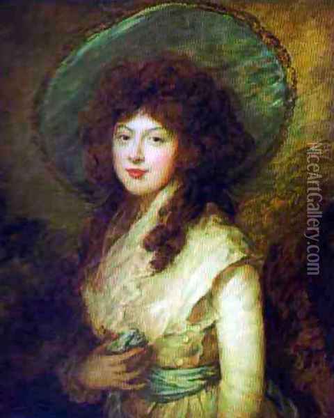 Miss Catherine Tatton Oil Painting - Thomas Gainsborough