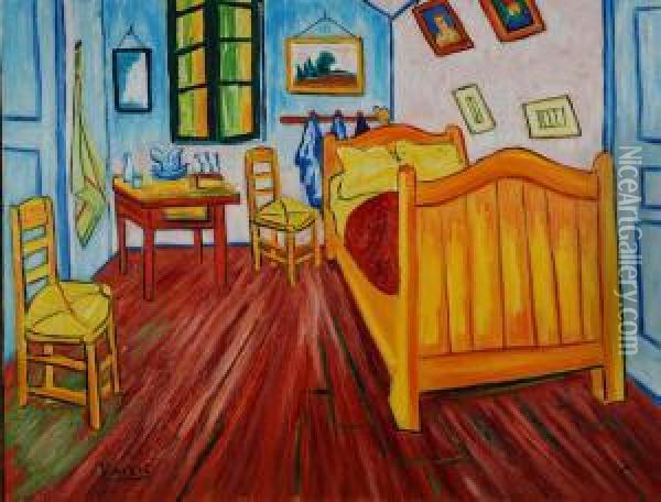 Camera Da Letto Oil Painting - Vincent Van Gogh