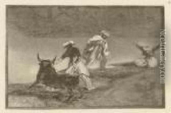 Tauromaquia Oil Painting - Francisco De Goya y Lucientes