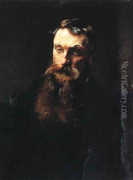 Auguste Rodin Oil Painting - John Singer Sargent
