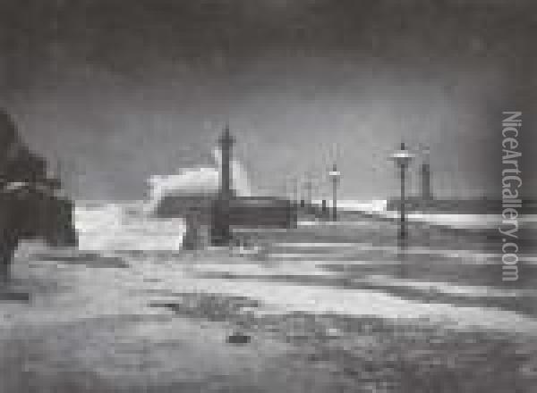 The Storm Oil Painting - Frank Meadow Sutcliffe