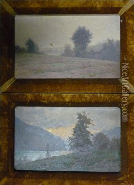 Bruyeres-lacs Oil Painting - Etienne De Martenne