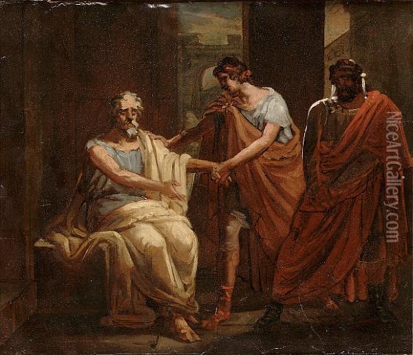 Belisarius Oil Painting - Vincenzo Camuccini
