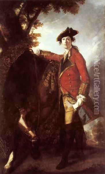 Captain Robert Orme 1756 Oil Painting - Sir Joshua Reynolds