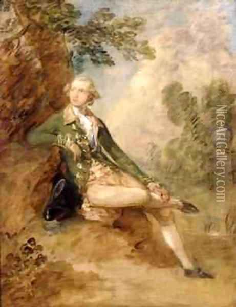 Edward Augustus Duke of Kent Oil Painting - Thomas Gainsborough