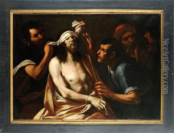 Cristo Deriso Oil Painting - Michelangelo Merisi Da Caravaggio