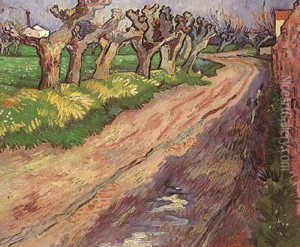 Saules taillés 1889 Oil Painting - Vincent Van Gogh