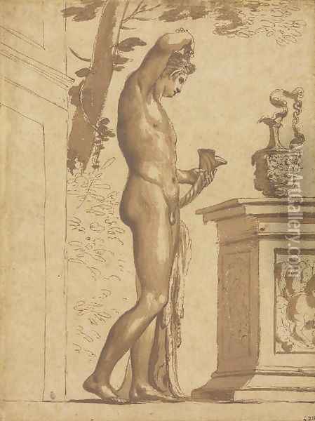Dionysus Oil Painting - Nicolas Poussin