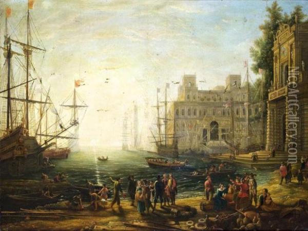 Kikotoi Reszlet Oil Painting - Claude Lorrain (Gellee)