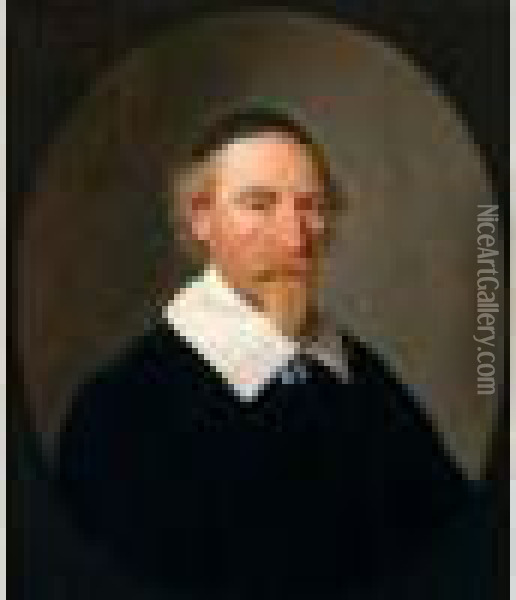 Portrait D'homme A Vue Ovale Oil Painting - Jacob Gerritsz. Cuyp