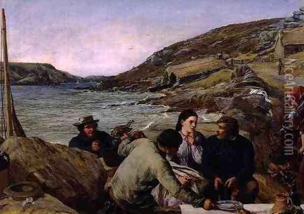 The Sailors Wedding Oil Painting - James Clarke Hook