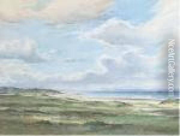 Lossiemouth On The Moray Firth, Scotland Oil Painting - David West