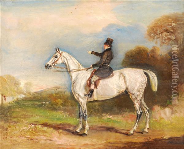 Lord Bentinck Andhunters Oil Painting - John Edmund Elliot
