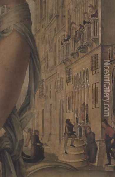 St. Sebastian 2 Oil Painting - Liberale Da Verona