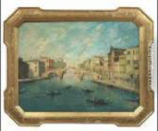 Vedute Di Venezia Oil Painting - Francesco Guardi
