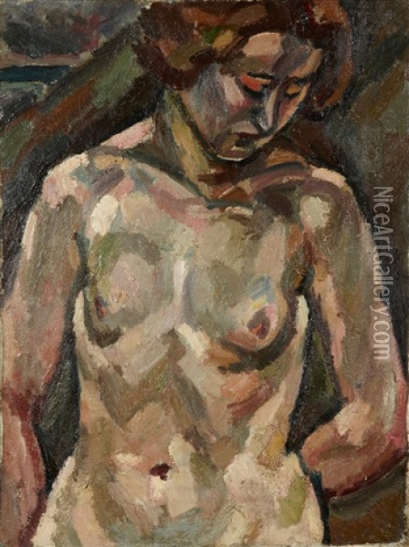 Nu De Femme Oil Painting - Maurice Albert Loutreuil