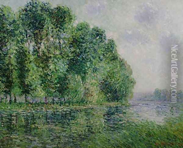 Landscape by the sea Oil Painting - Gustave Loiseau