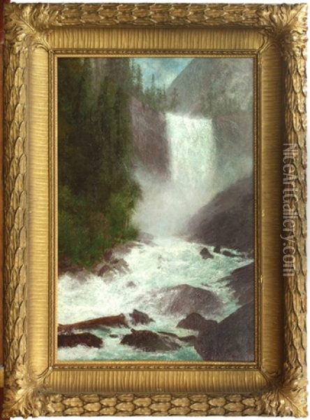 Vernal Falls Oil Painting - Charles Dorman Robinson