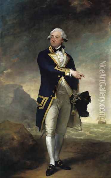 John Gell Oil Painting - Gilbert Stuart