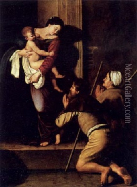 La Madonna Di Loreto Oil Painting -  Caravaggio