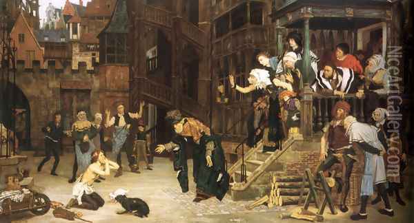 The Return Of The Prodigal Son Oil Painting - James Jacques Joseph Tissot