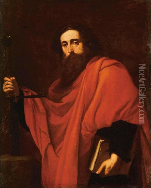 Saint Paul Oil Painting - Jusepe de Ribera