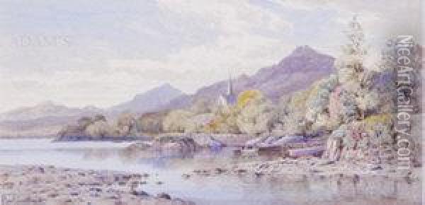Glengariff, November 1887 Oil Painting - Henry Albert Hartland